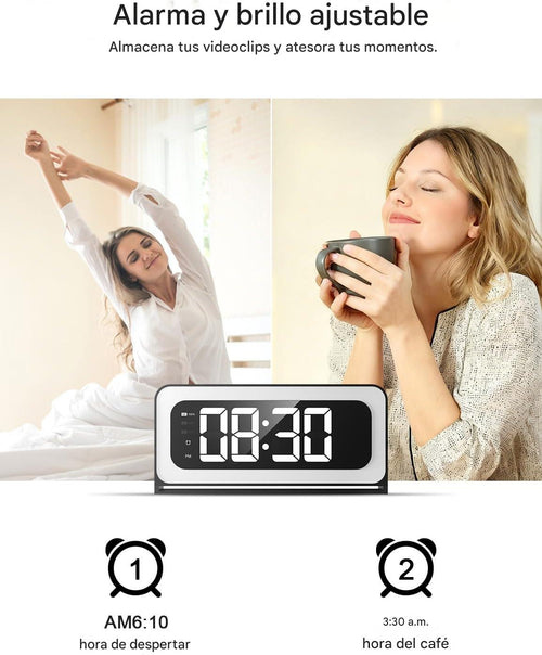 Reloj Cámara Vigilante