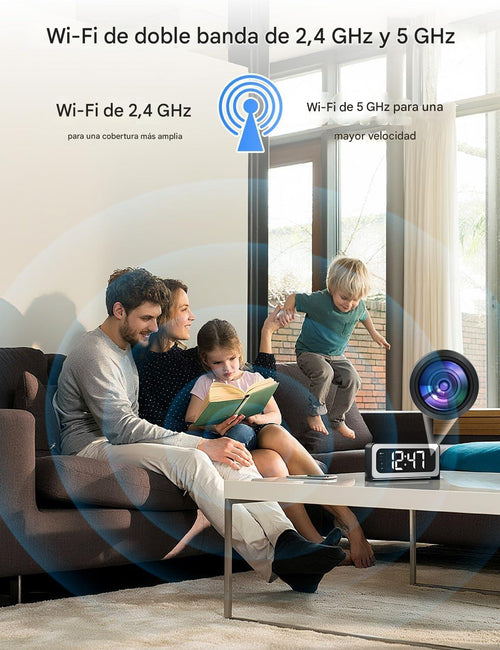 Reloj Cámara Vigilante