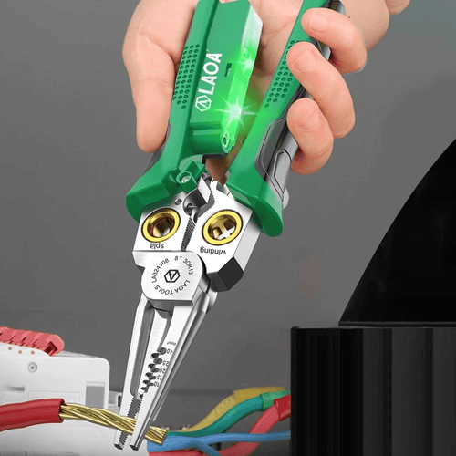 Alicate Todo en Uno con Detector